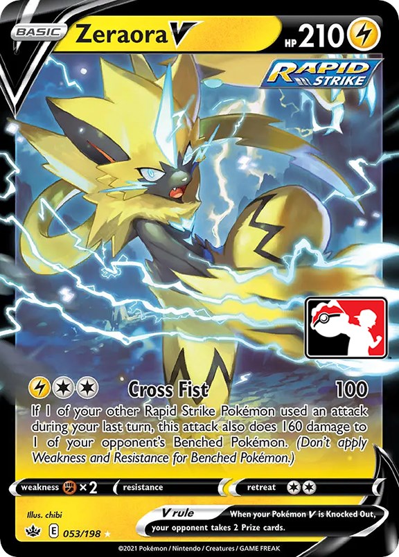 Zeraora V (053/198) [Prize Pack Series One] | Viridian Forest