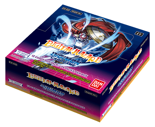 DIGIMON CARD GAME EX02 - DIGITAL HAZARD - BOOSTER BOX | Viridian Forest