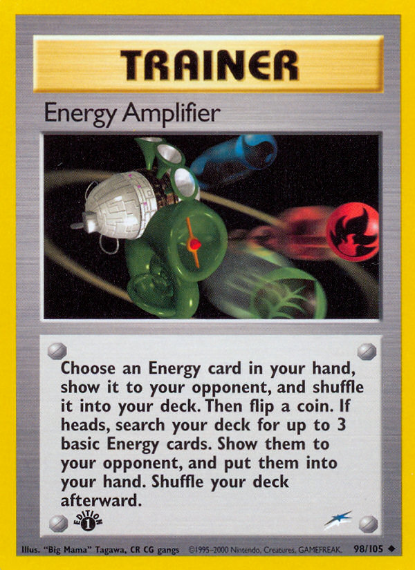 Energy Amplifier (98/105) [Neo Destiny 1st Edition] | Viridian Forest