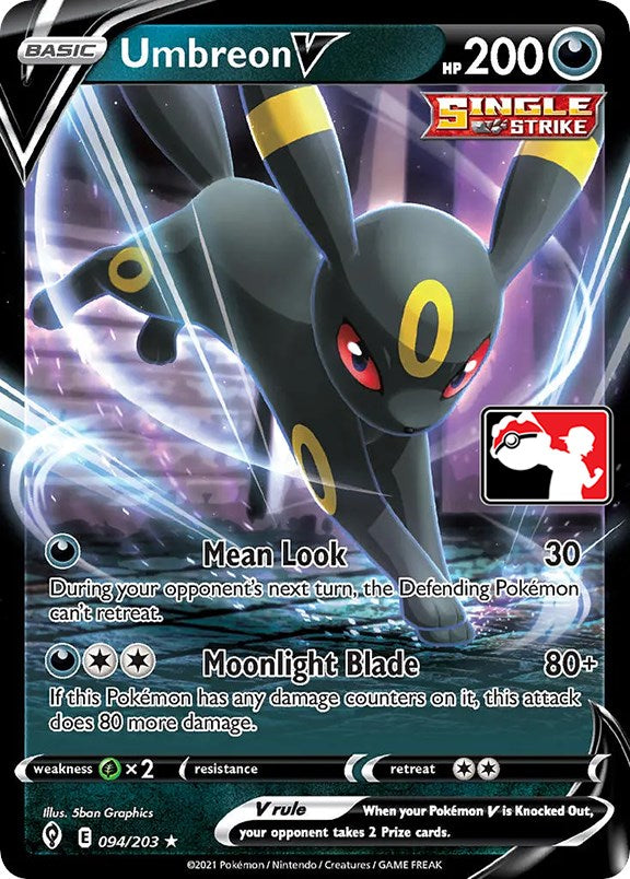 Umbreon V (094/203) [Prize Pack Series One] | Viridian Forest