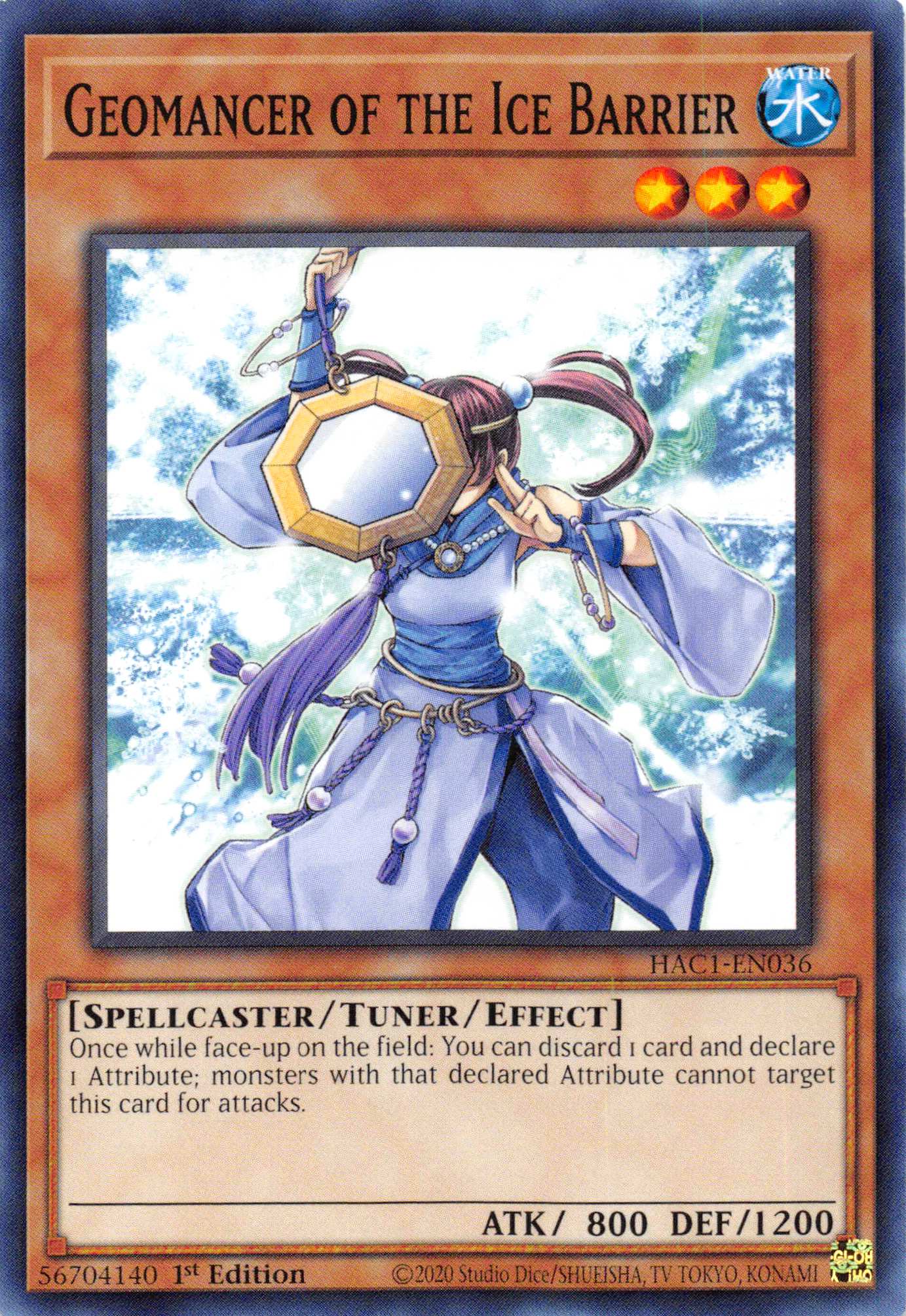 Geomancer of the Ice Barrier (Duel Terminal) [HAC1-EN036] Parallel Rare | Viridian Forest