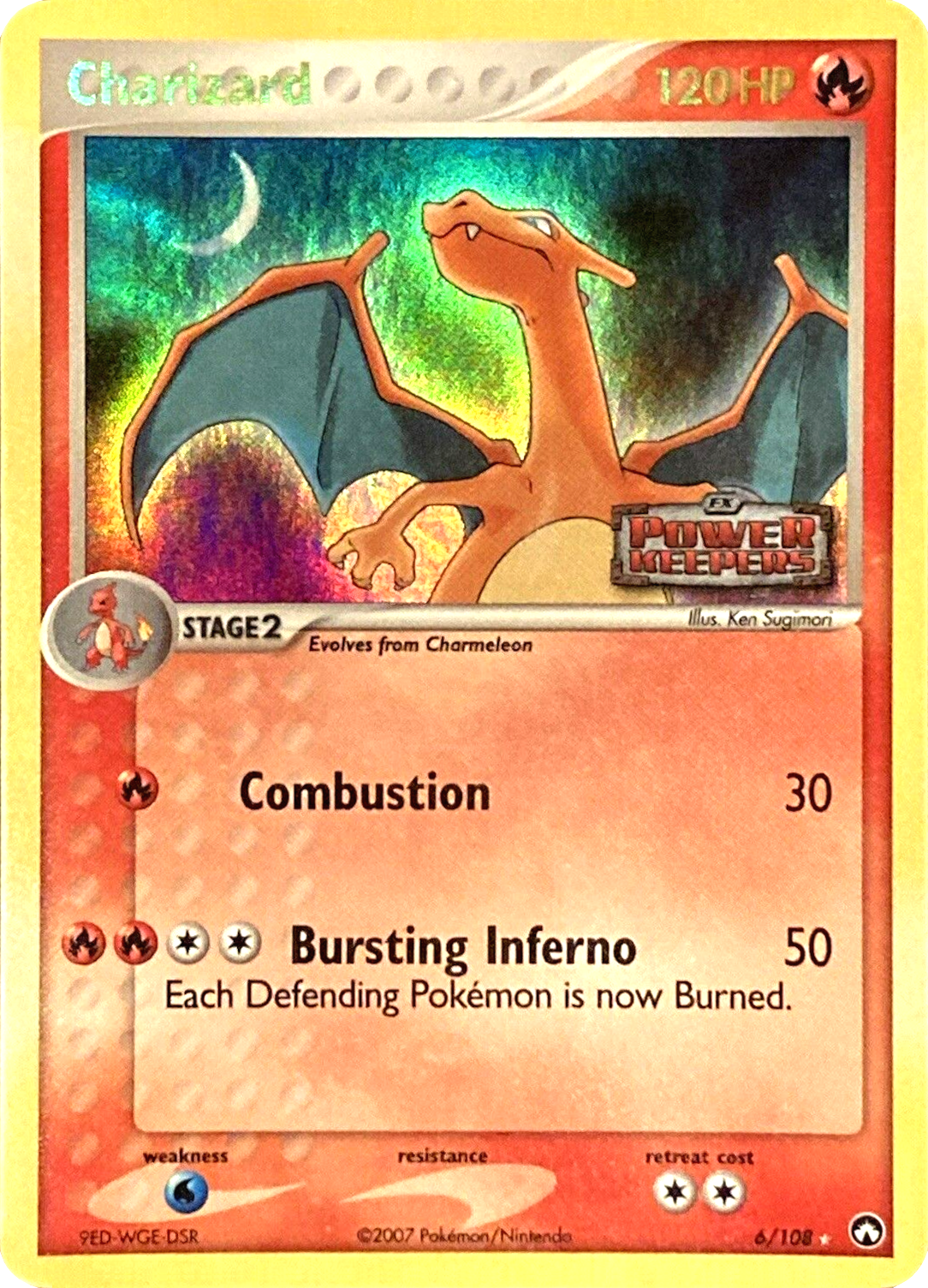 Charizard (6/108) (Stamped) [EX: Power Keepers] | Viridian Forest