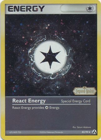 React Energy (82/92) (Stamped) [EX: Legend Maker] | Viridian Forest