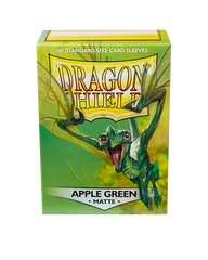 Dragon Shield Sleeves - Matte Apple Green (100) | Viridian Forest