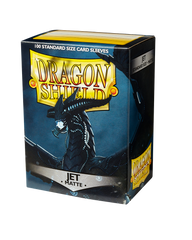 Dragon Shield Sleeves - Matte Jet (100) | Viridian Forest