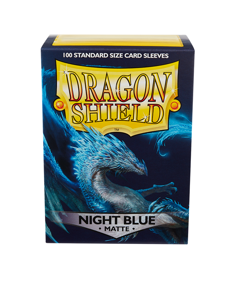 Dragon Shield Sleeves - Night Blue (100) | Viridian Forest
