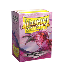 Dragon Shield Sleeves - Matte Pink Diamond (100) | Viridian Forest