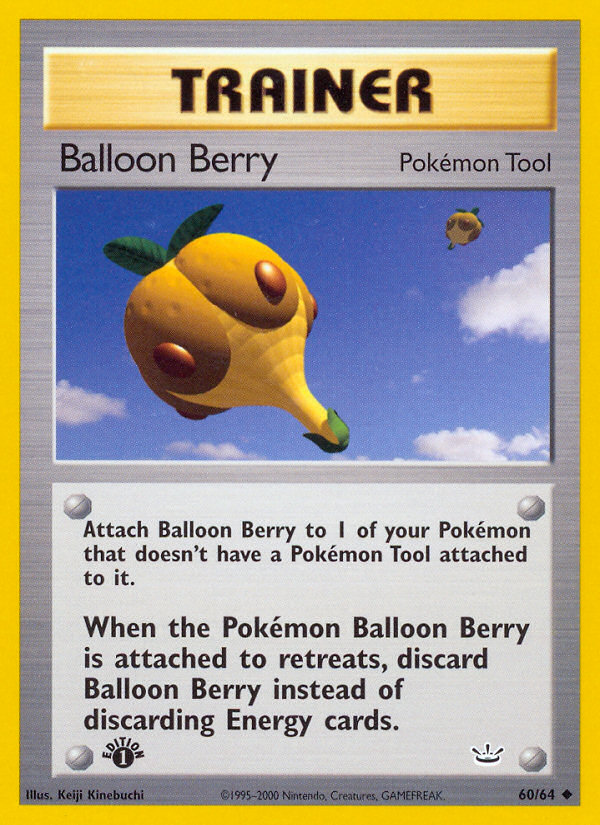 Balloon Berry (60/64) [Neo Revelation 1st Edition] | Viridian Forest