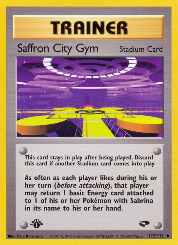 Saffron City Gym (122/132) [Gym Challenge 1st Edition] | Viridian Forest