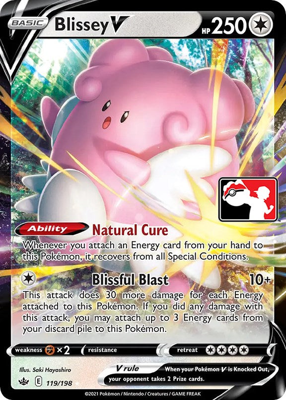 Blissey V (119/198) [Prize Pack Series One] | Viridian Forest