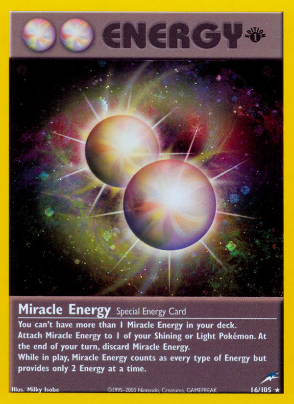 Miracle Energy (16/105) [Neo Destiny 1st Edition] | Viridian Forest