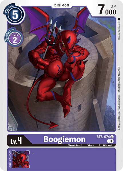 Boogiemon - BT6-074 C - Double Diamond | Viridian Forest