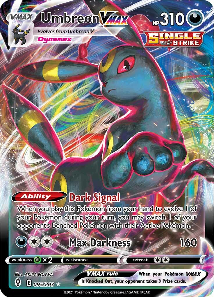 Umbreon VMAX  - 095/203 - Evolving Skies - Ultra Rare | Viridian Forest
