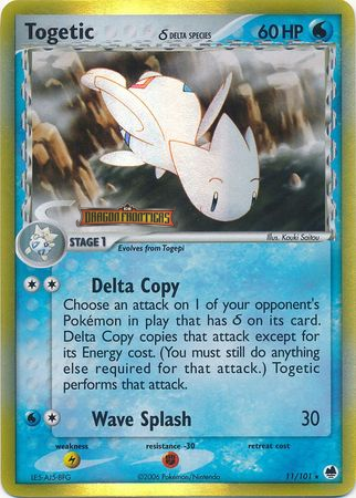Togetic (11/101) (Delta Species) (Stamped) [EX: Dragon Frontiers] | Viridian Forest
