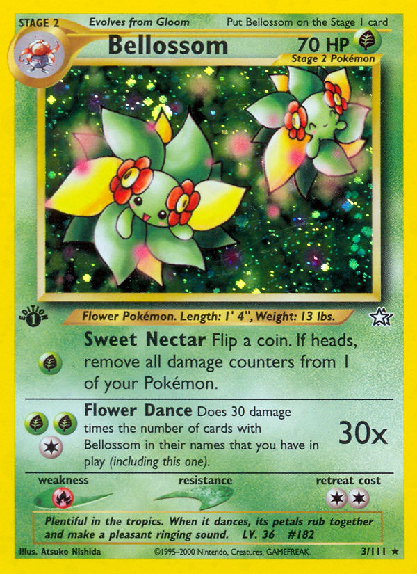 Bellossom (3/111) [Neo Genesis 1st Edition] | Viridian Forest