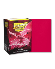 Dragon Shield Sleeves - Matte Dual - Fury (100) | Viridian Forest