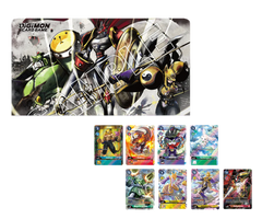 DIGIMON TRADING CARD GAME - PLAYMAT AND PROMO CARD SET 1 - PB-08 - CARDDASS | Viridian Forest