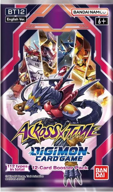 DIGIMON CARD GAME - BT12 ACROSS TIME - BOOSTER PACK | Viridian Forest